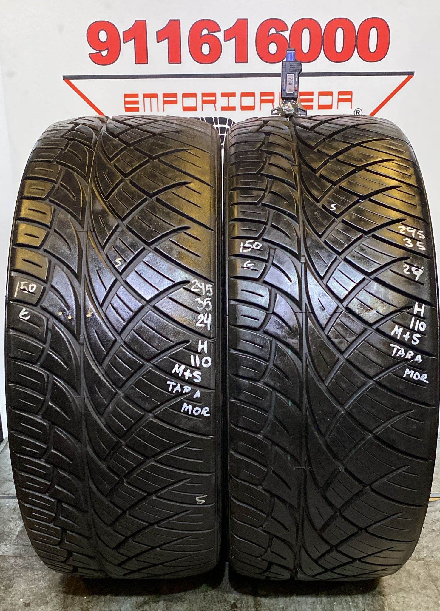 NITTO NT420S USADO M+S 295/35 R24 110 H